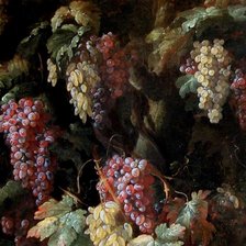 Схема вышивки «ДЖОВАН ВАТТИСТА РУЮПОЛО.НАТЮРМОРТ С ВИНОГРАДНОЙ ЛОЗОЙ»