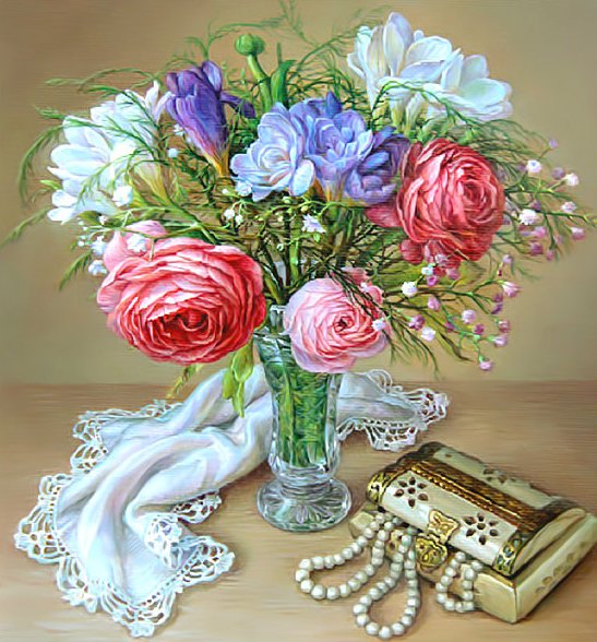 Jarron - flores - оригинал