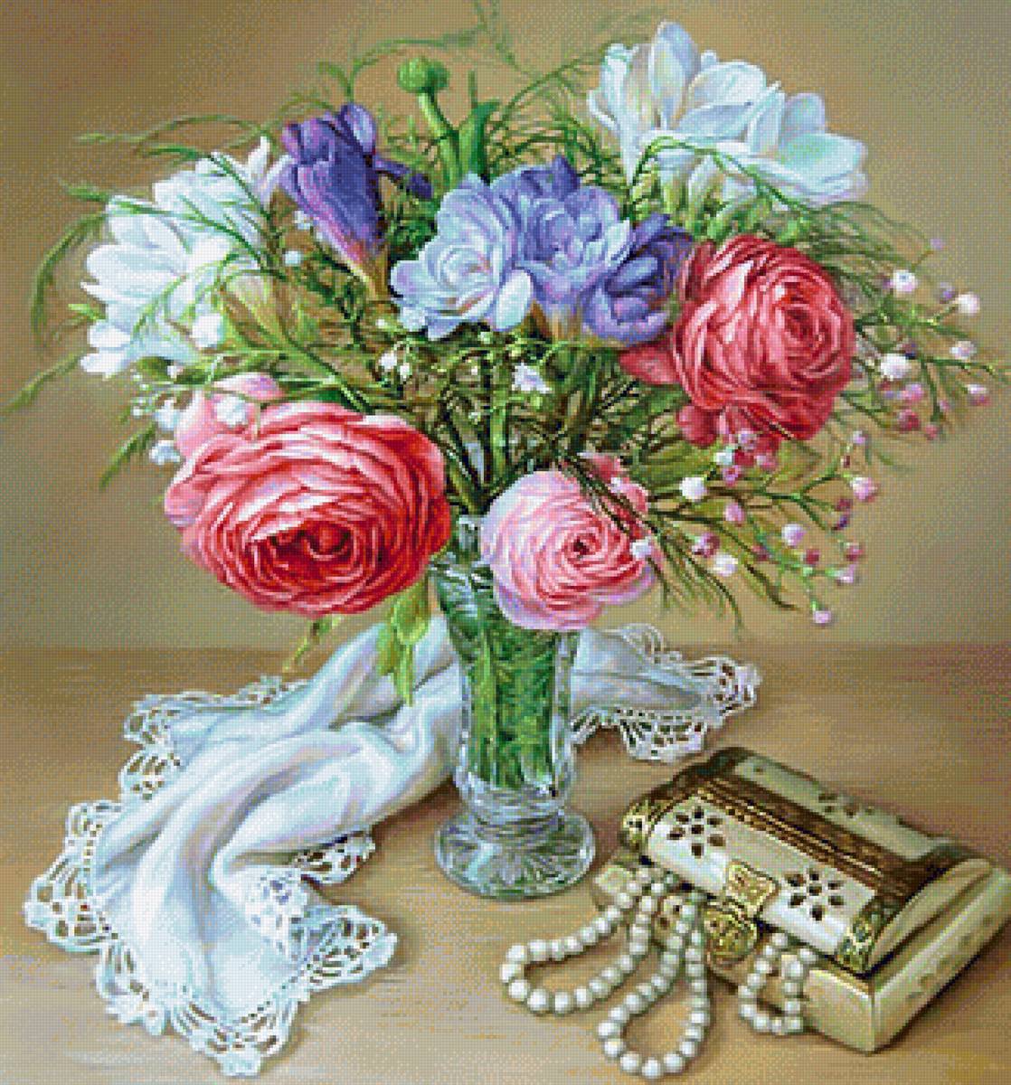 Jarron - flores - предпросмотр