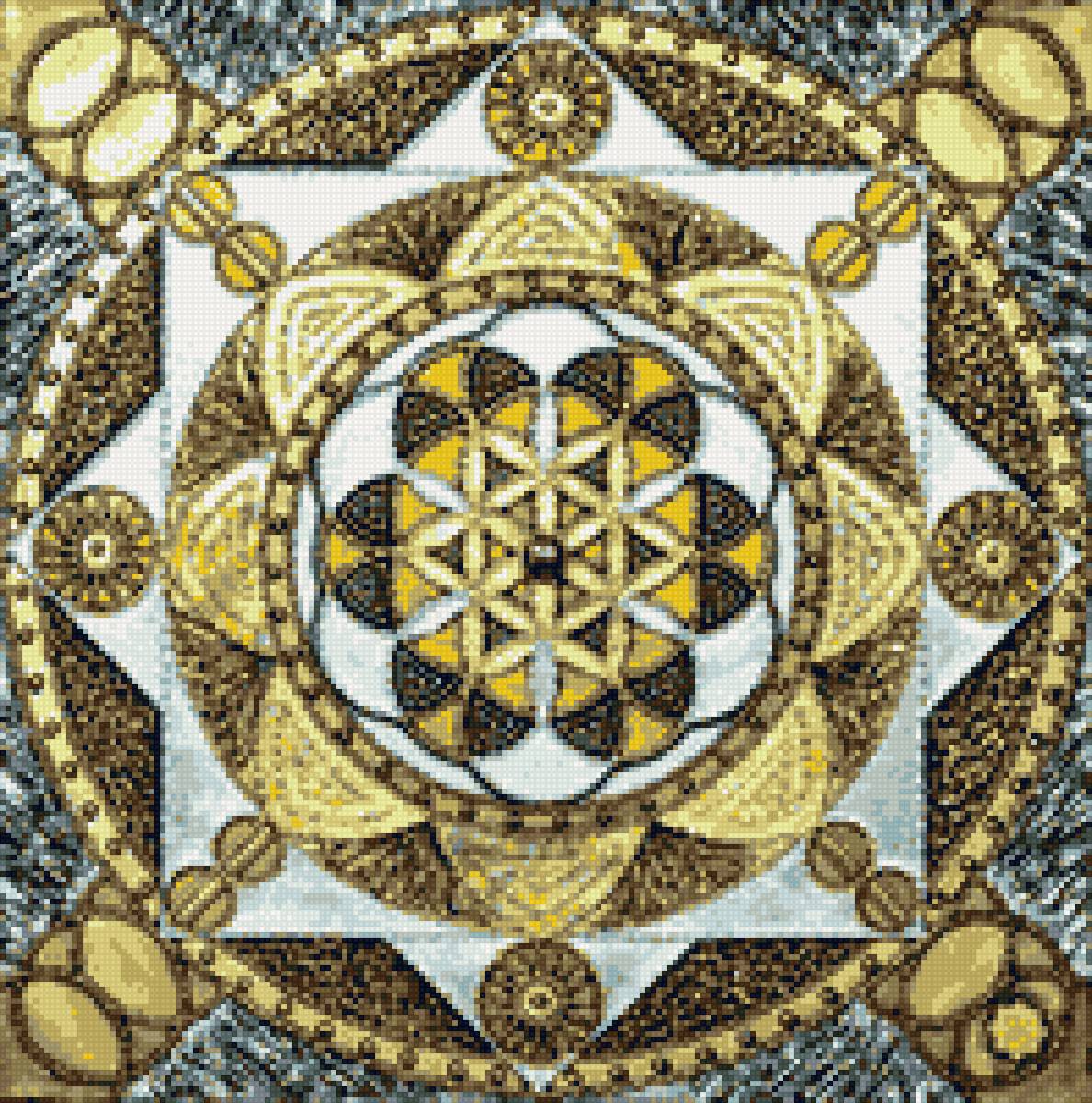 мандала - процветание и успех - мандала - предпросмотр