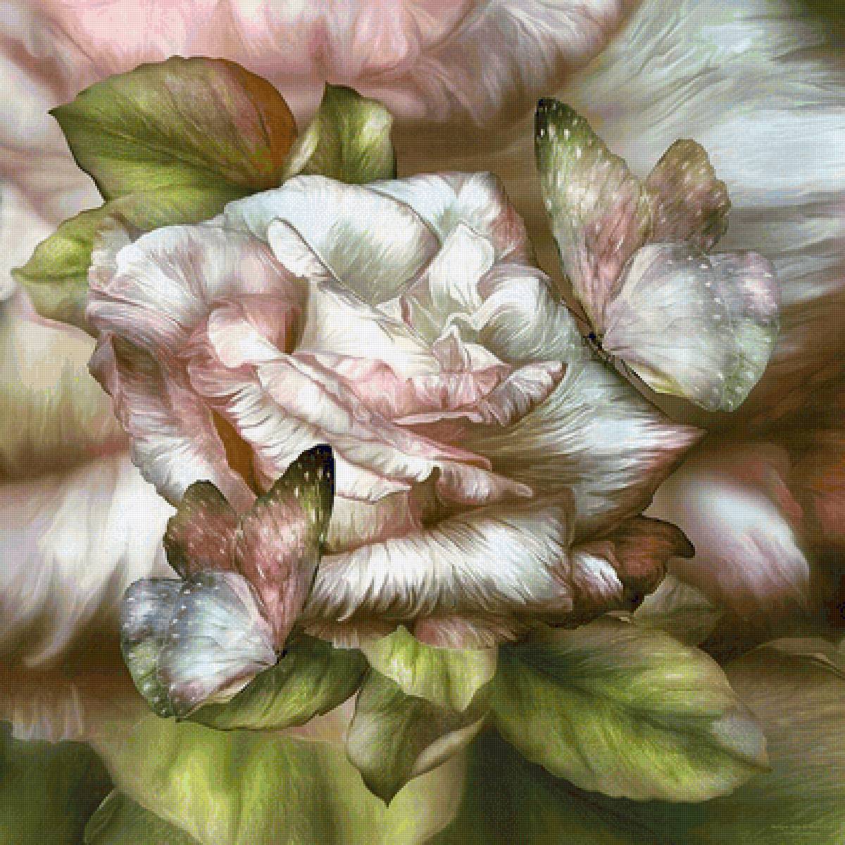 Картина с цветами - цветы, картинки - предпросмотр