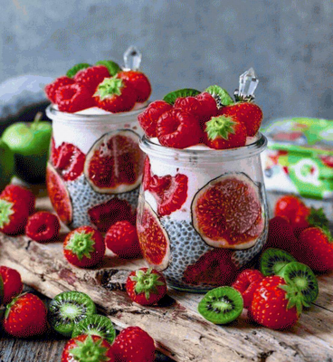 малина 1 - малина ягоды натюрморт природа - предпросмотр