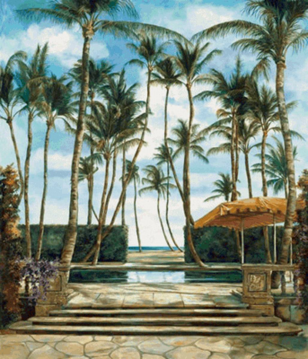 Пляж - вода, природа, пейзаж - предпросмотр