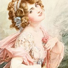 Схема вышивки «retrato 3»