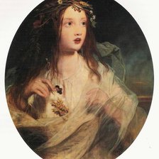 James Sant. Офелия