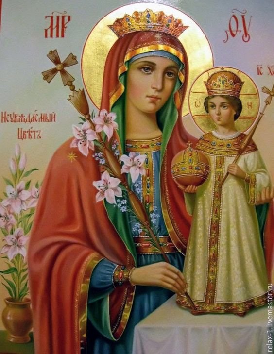 Неувядаемый цвет - иконы - оригинал