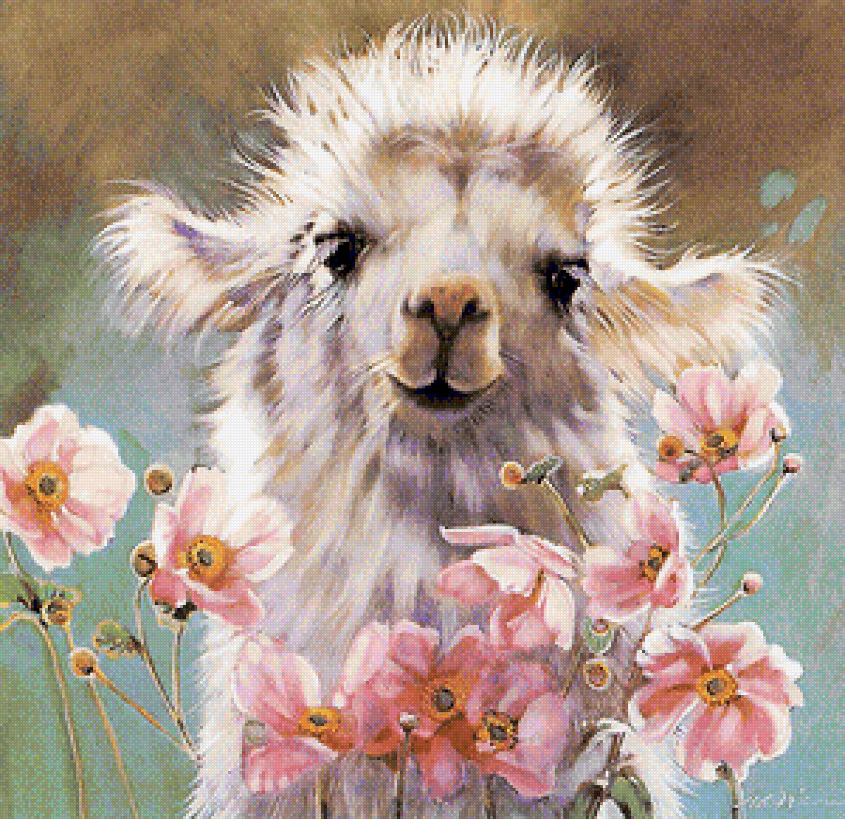 Детёныш ламы - ламенок, детеныш ламы - предпросмотр