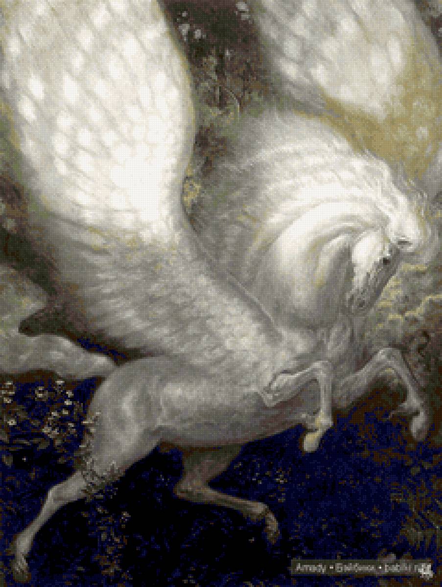 Пегас - сказка, пегас, конь, миф - предпросмотр