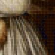 Предпросмотр схемы вышивки «Джозеф Карауд. Девушка с собачкой» (№2143121)