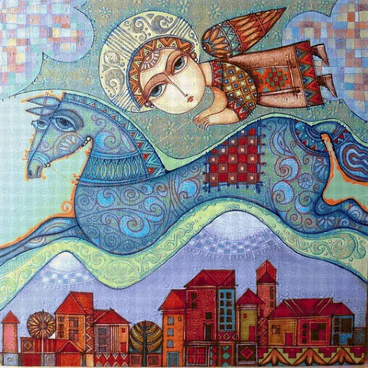 Цолак Шагинян. Полёт - ангел, конь - предпросмотр