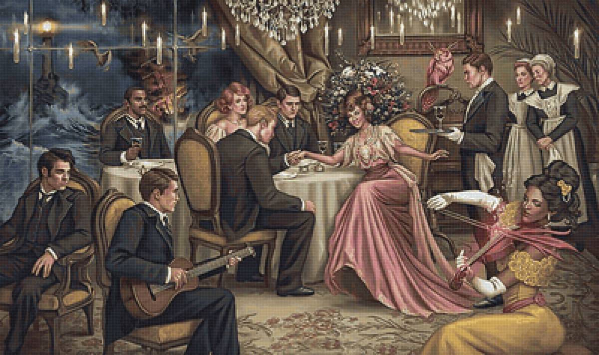 №2144083 - свечи, море, фэнтези, гитара, люди, маяк - предпросмотр