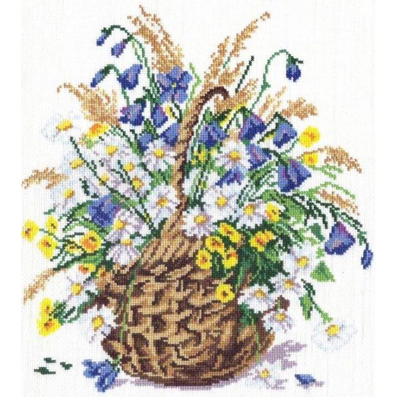 ромашки в корзине - оригинал