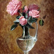 Схема вышивки «розы»