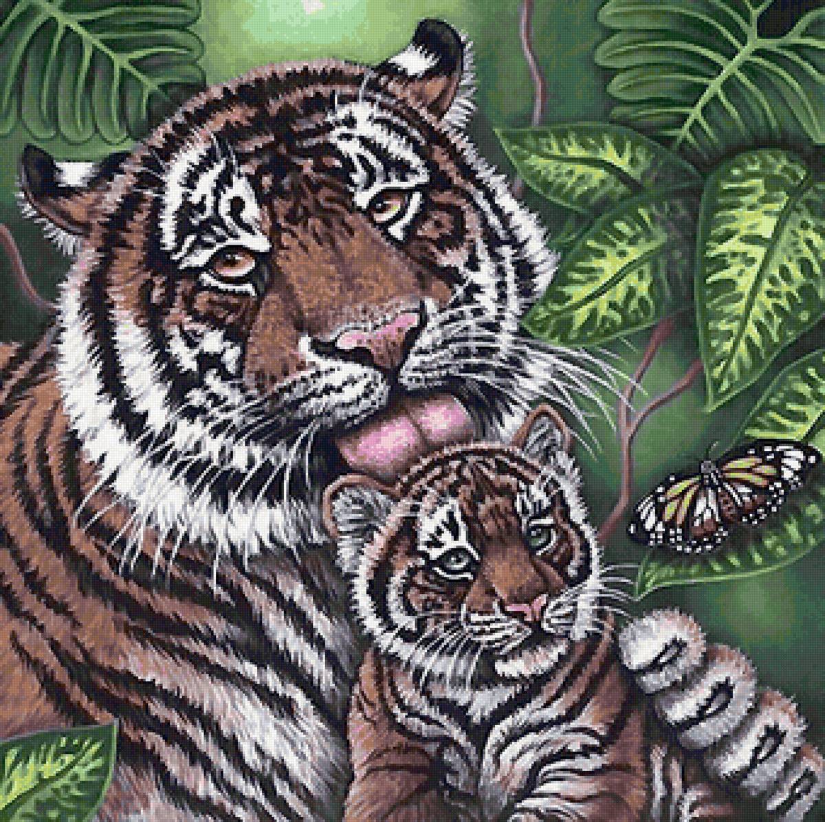 тигры - предпросмотр