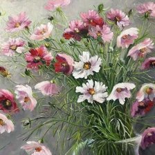 Схема вышивки «букет»