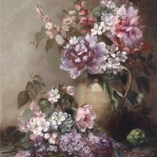 Схема вышивки «цветы»