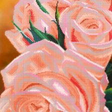 Схема вышивки «розы 4»