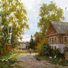 Схема вышивки «Мир этому дому»