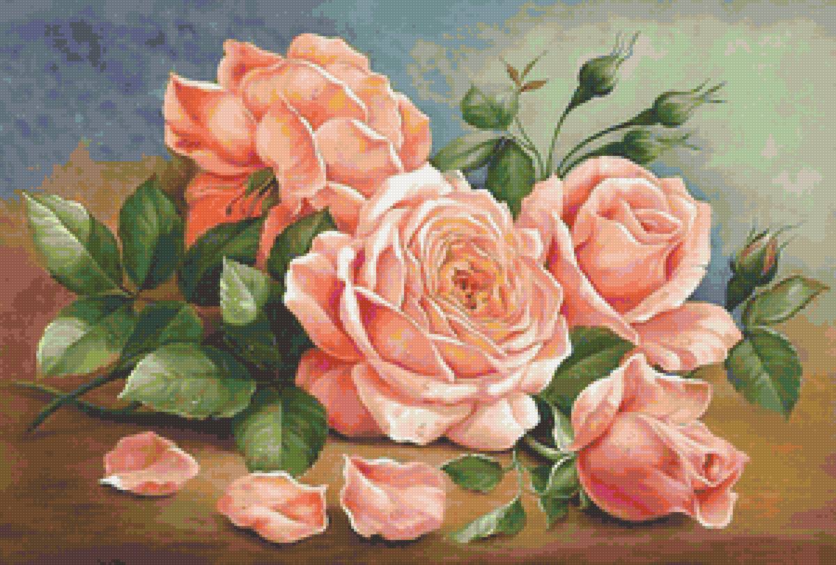 роскошный букет - предпросмотр