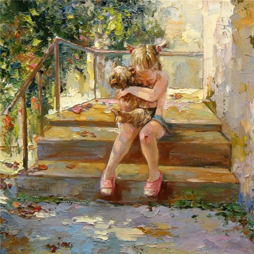 Только ты меня понимаешь! - любимый друг., разбитая коленка - оригинал