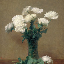 Схема вышивки «белые маки»