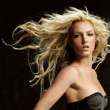 Схема вышивки «Бритни Спирс»