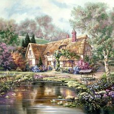 Схема вышивки «Casa de campo 5»