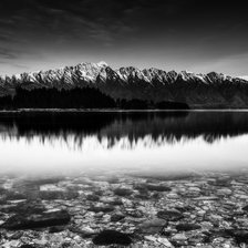 Схема вышивки «пейзаж»