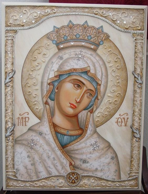 Пресвятая Богородица - иконы - оригинал