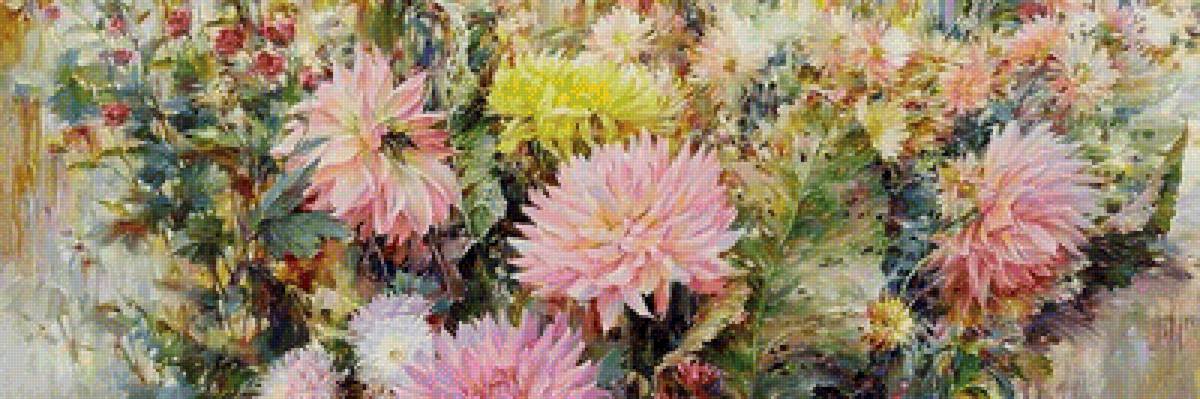 цветы - акварель - предпросмотр