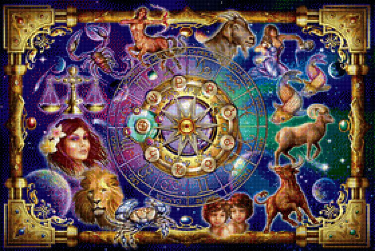 12 созвездий - звезды космос - предпросмотр