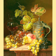 Оригинал схемы вышивки «Натюрморт с фруктами» (№2150451)