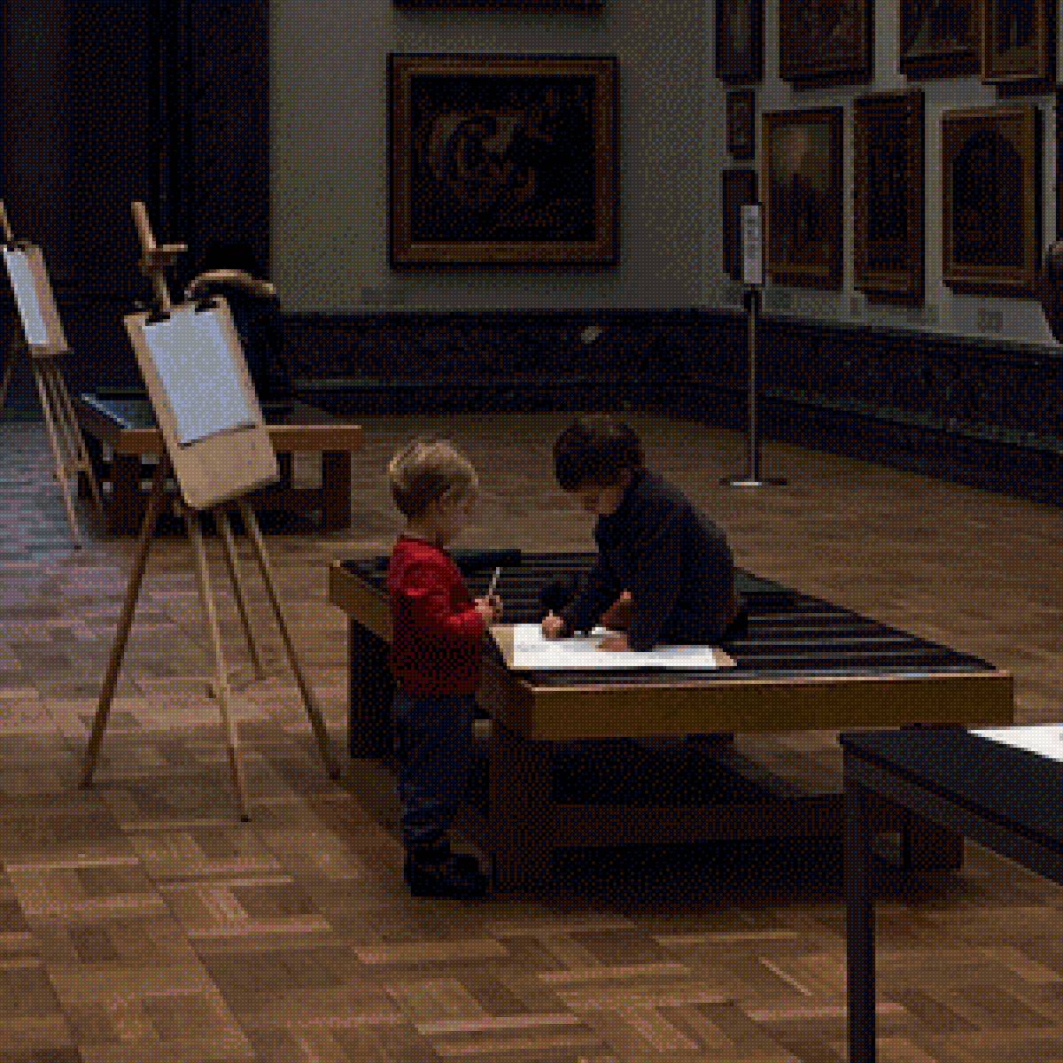 Юные художники - предпросмотр