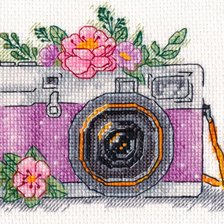 Схема вышивки «фотоаппарат»