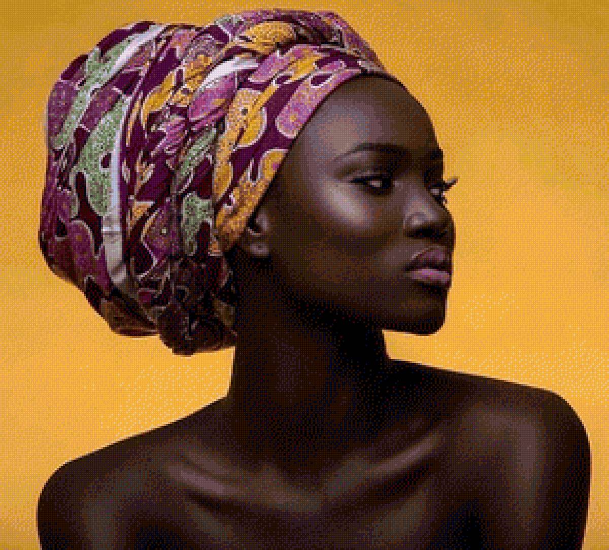 африканка - девушка - предпросмотр