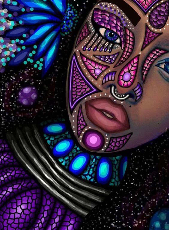 африканка - африканка, девушка - оригинал