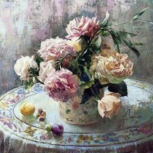 Схема вышивки «натюрморт»