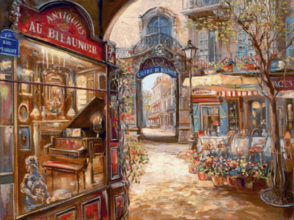 ВАДИМ СУЛЯКОВ.  АНТИКВАРНЫЙ МАГАЗИН - помещения, здания - предпросмотр