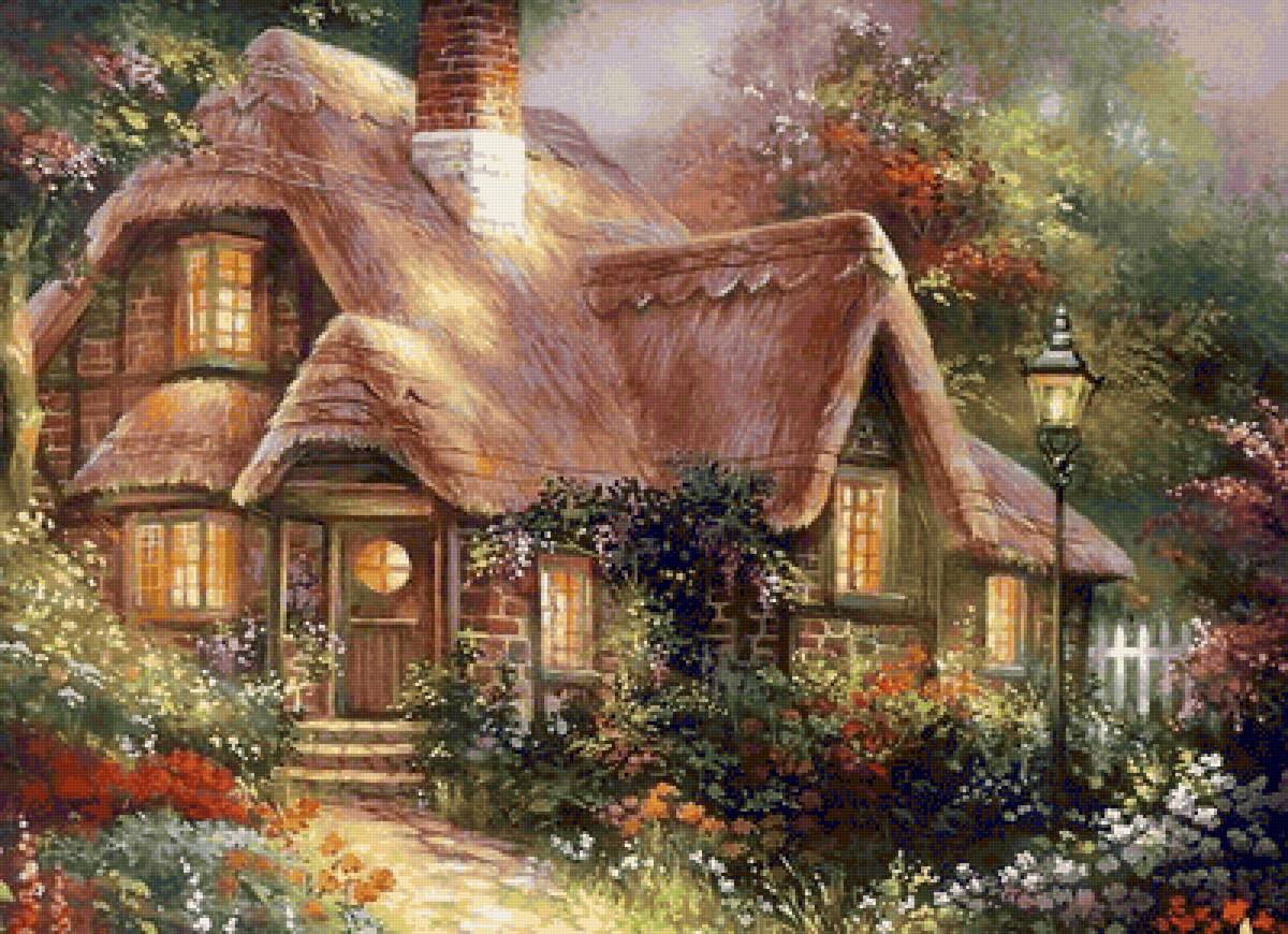 ДЖИМ МИТЧЕЛЛ.ВОЛШЕБНЫЕ ДОМИКИ - помещения, здания - предпросмотр