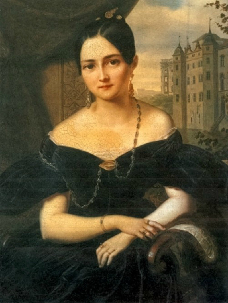 Александра Смирнова-Россет - красавица, пушкин, 19 век, дама - оригинал