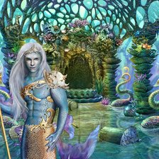 Схема вышивки «Пасейдон»