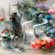 Схема вышивки «paisaje 8»