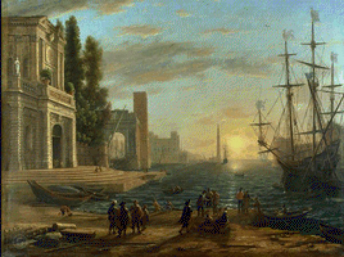 Морской порт Клод лоррен - предпросмотр