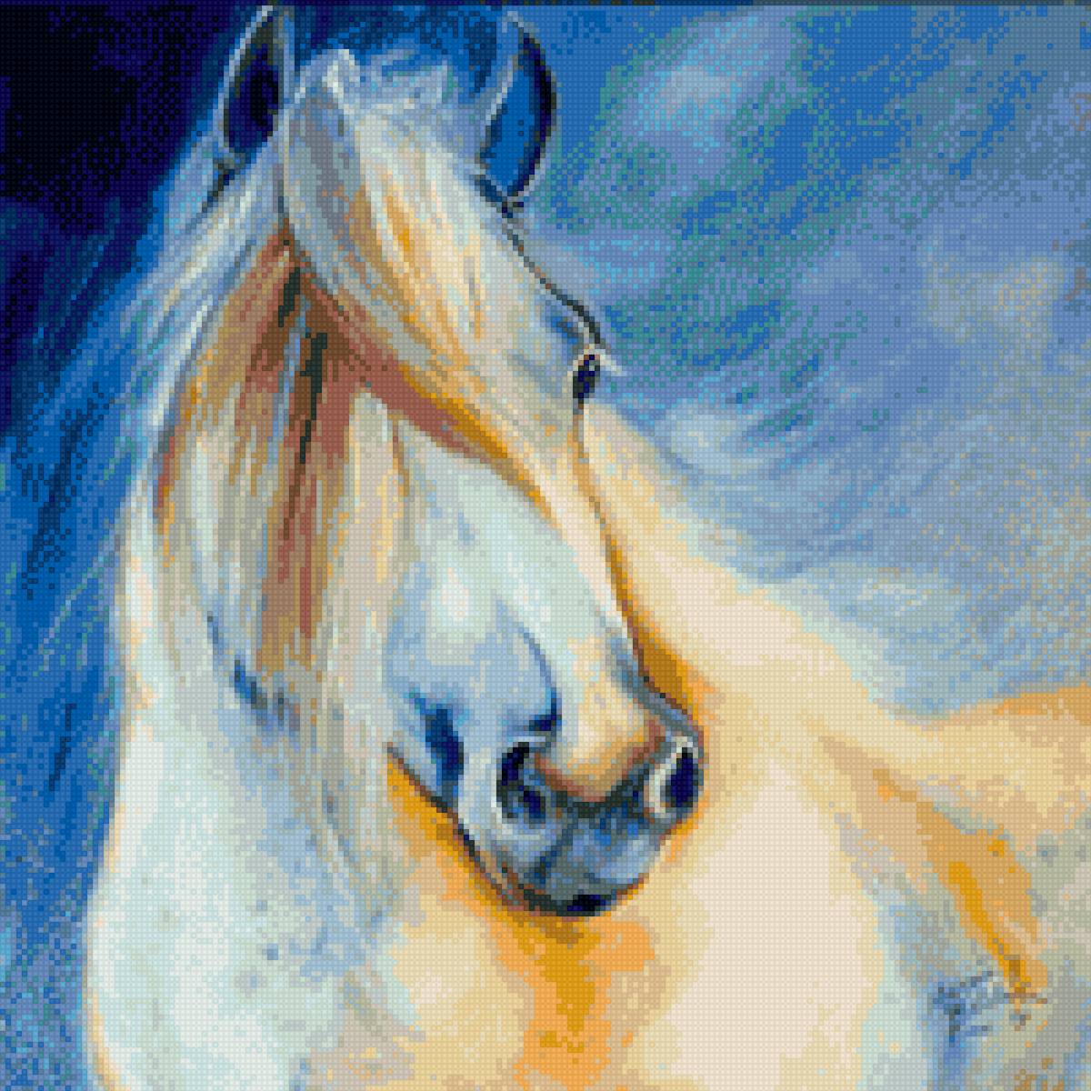 Картина лошадка