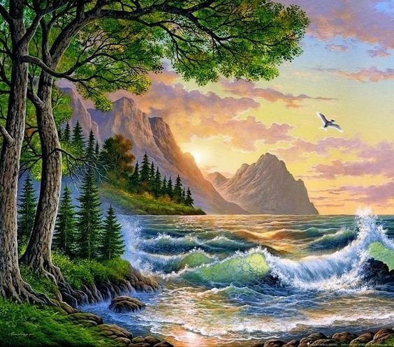 пейзаж - оригинал