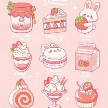 Схема вышивки «Cute»