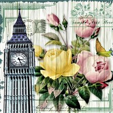 Схема вышивки «LONDRES VINTAGE»