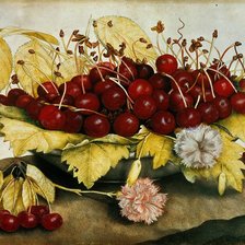 Схема вышивки «черешня»