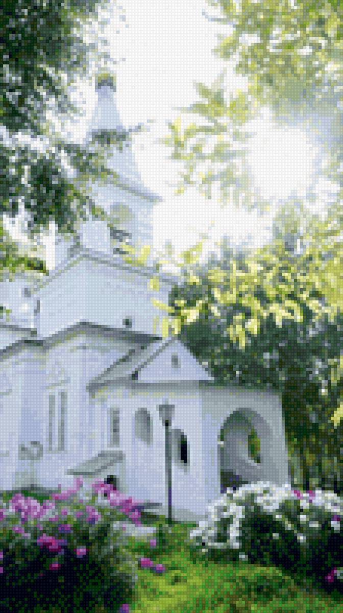 Храм Всех Святых. Женский монастырь.1 - верх-чусовские городки, женский монастырь - предпросмотр