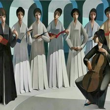 Схема вышивки «mujer»